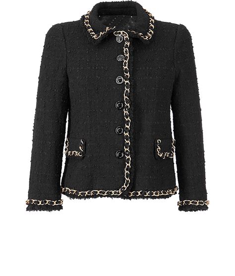 chanel black jackets